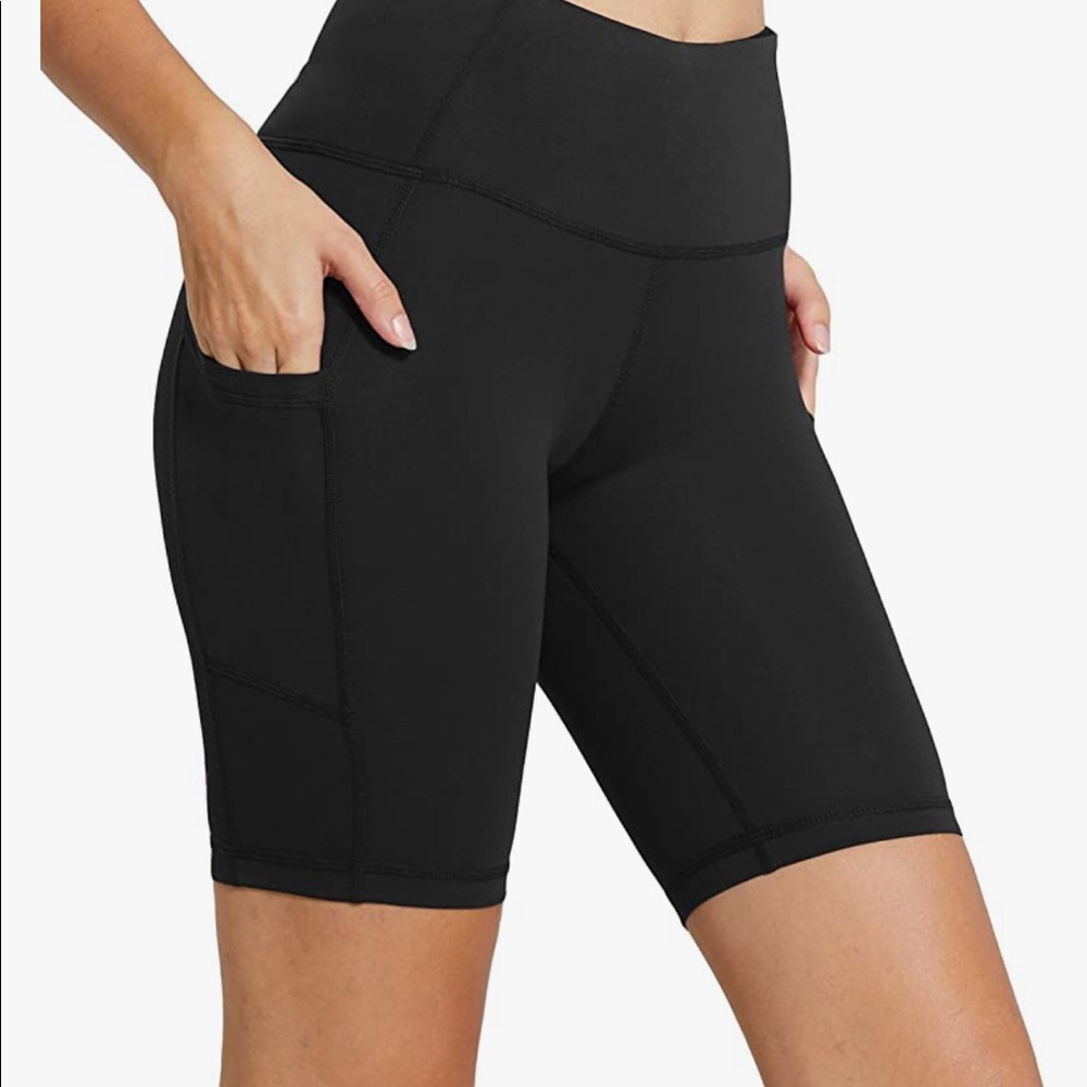 Black biker Shorts High Wasted